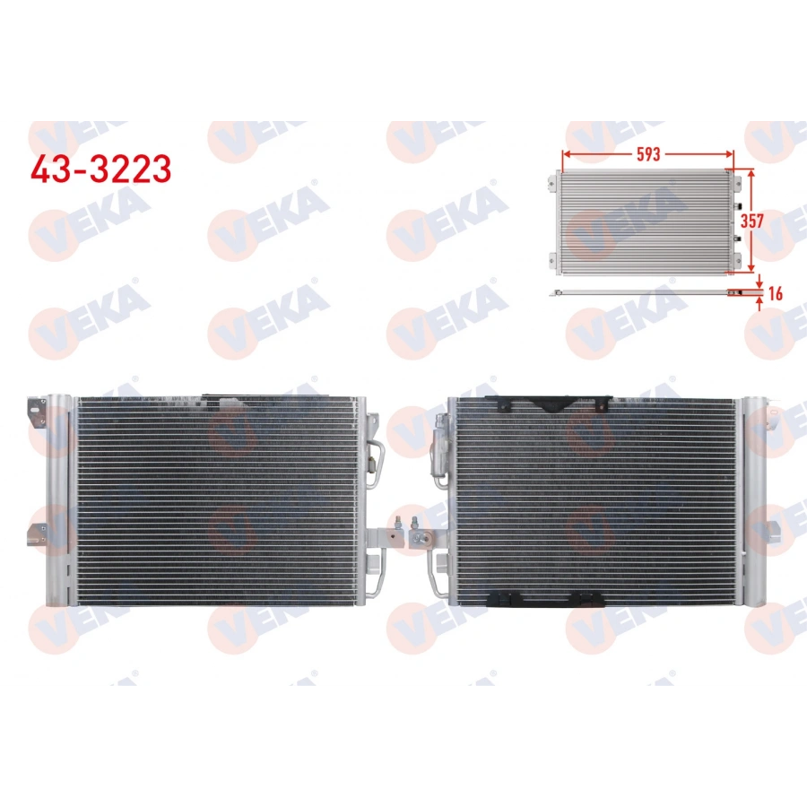 KLIMA RADYATORU OPEL ASTRA G (F69) 1.6 16v 1998-2005