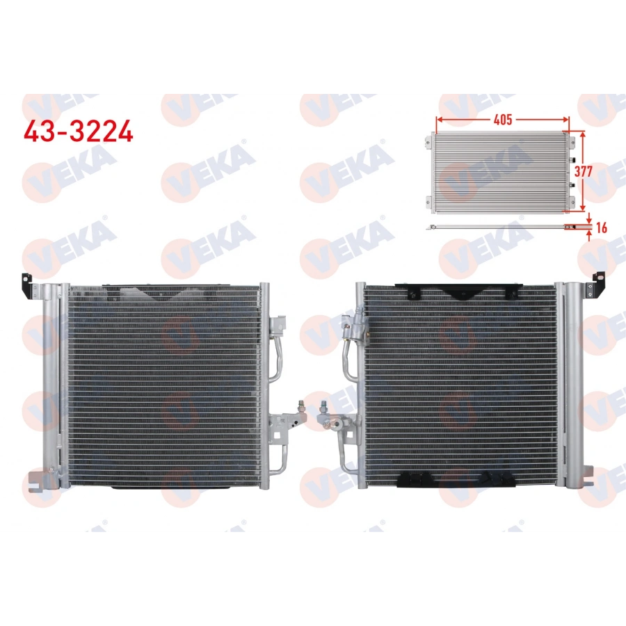 KLIMA RADYATORU OPEL ASTRA H 1.3 CDTI 2004-2010