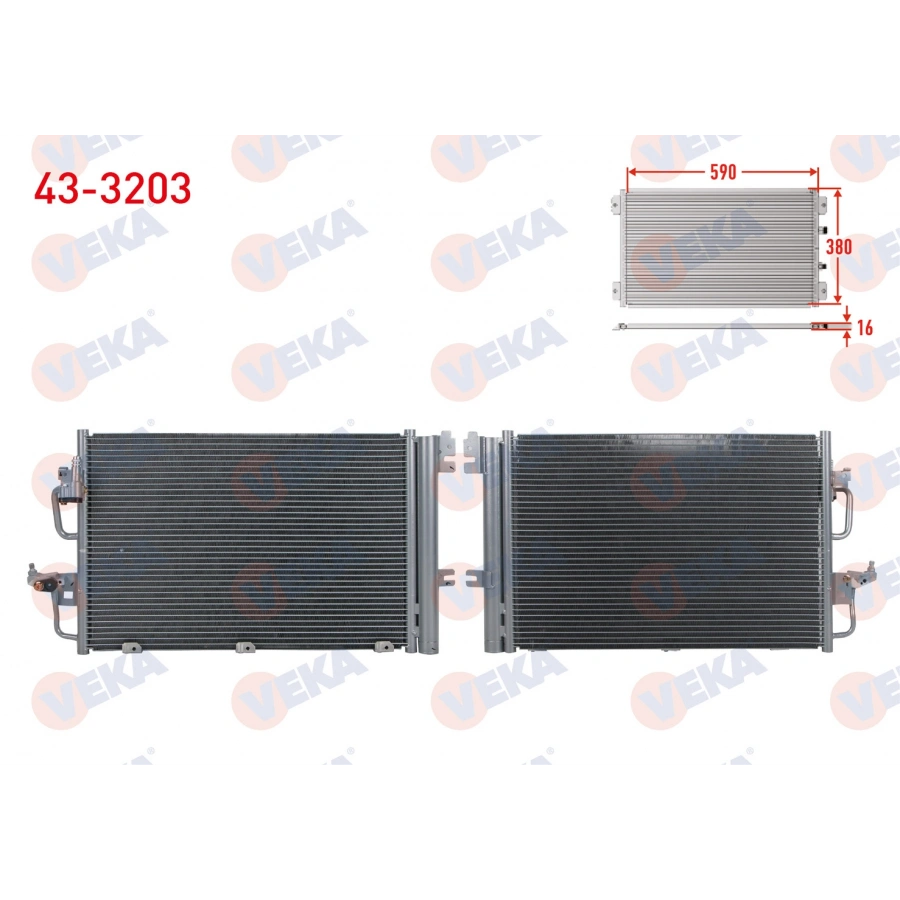 KLIMA RADYATORU OPEL ASTRA H 1.4i 2004-2010