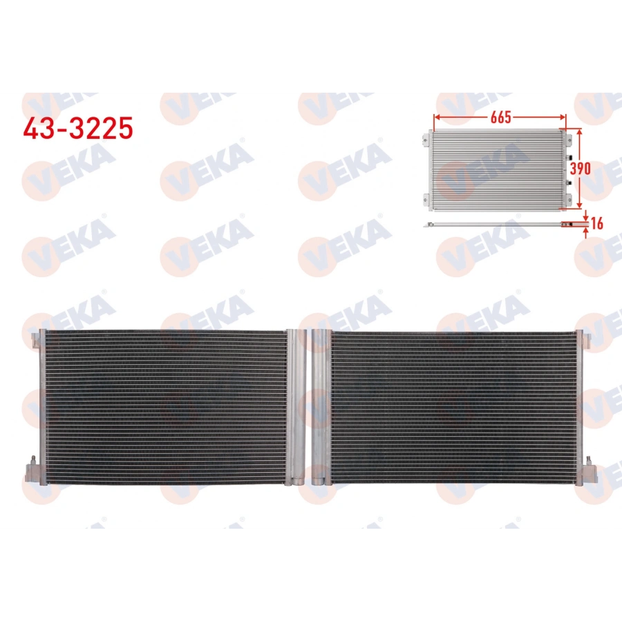 KLIMA RADYATORU OPEL INSIGNIA 1.6 2008-