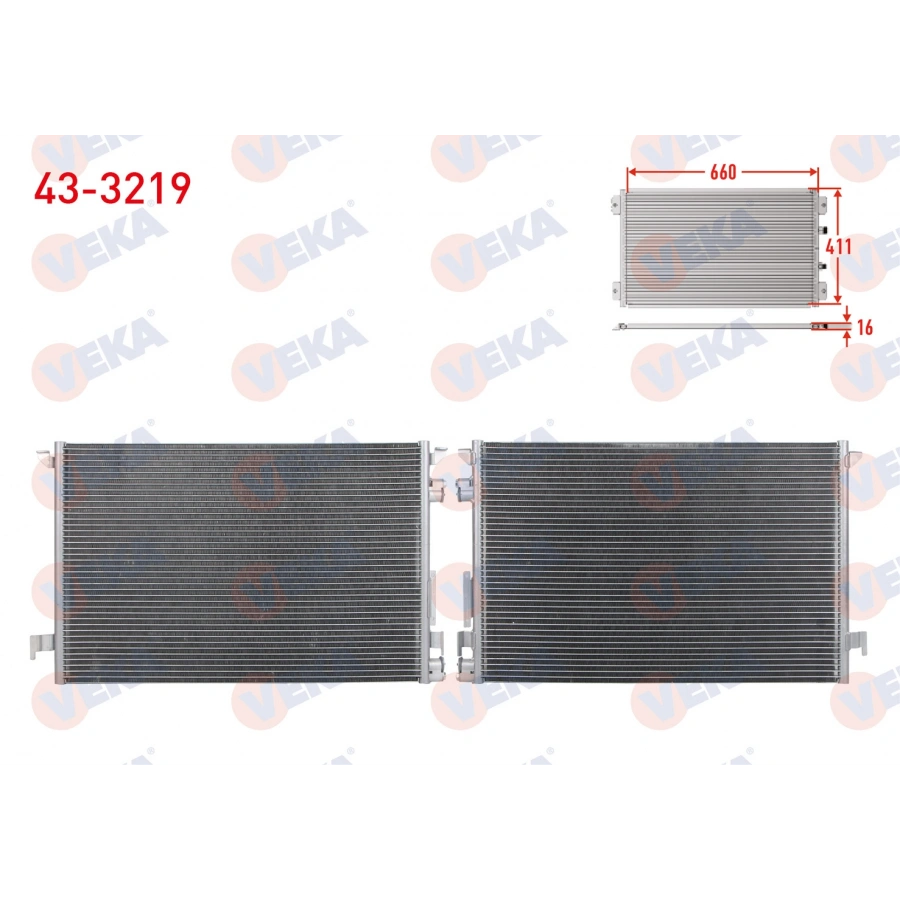 KLIMA RADYATORU OPEL VECTRA C 1.6 16v 2002-2008