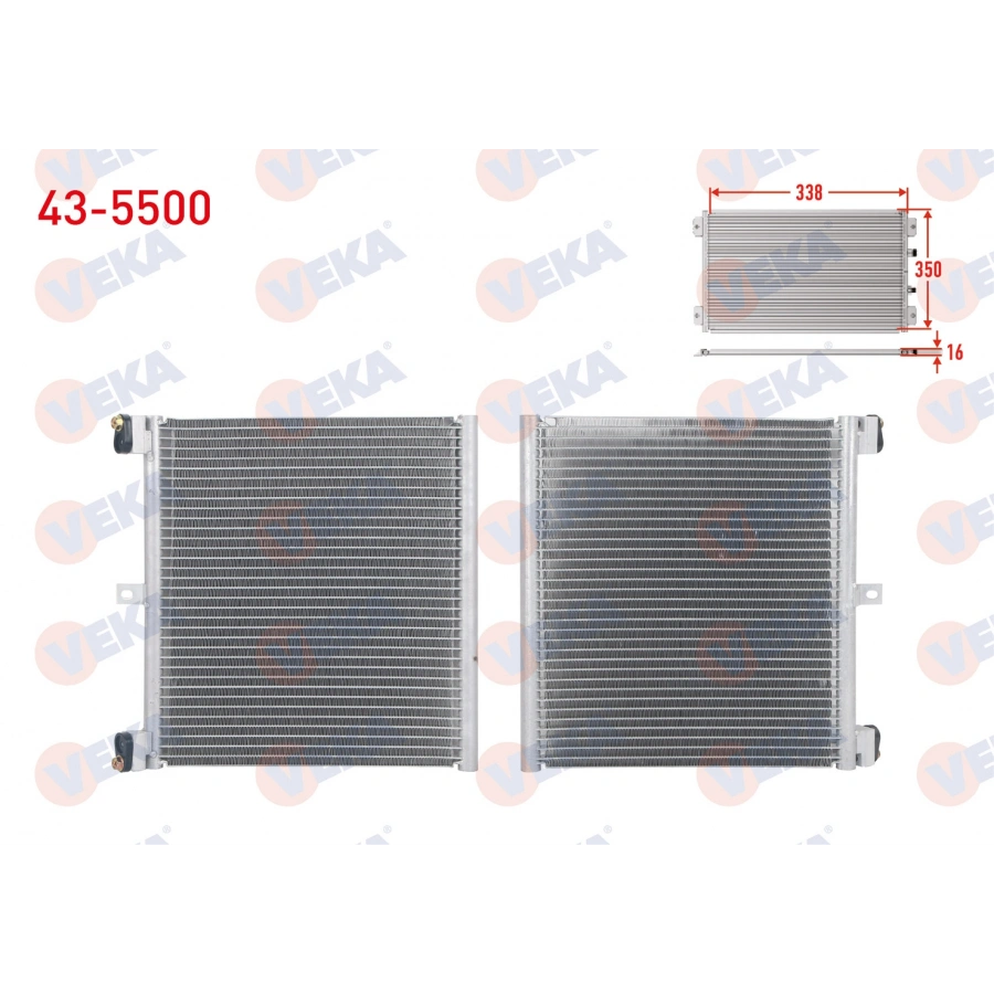 KLIMA RADYATORU PORSCHE CAYMAN (981) 2.7 2013-