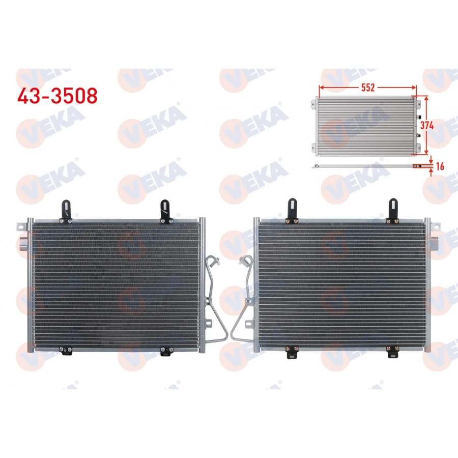 KLIMA RADYATORU RENAULT CLIO SYMBOL 1.2 M-T 1998-2005