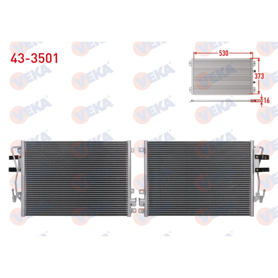KLIMA RADYATORU RENAULT KANGOO (KC0/1) 1.5 DCI 1998-2008