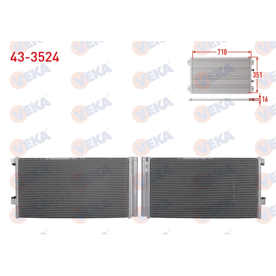 KLIMA RADYATORU RENAULT LAGUNA III (BT0/1) 1.5 DCI 2007-