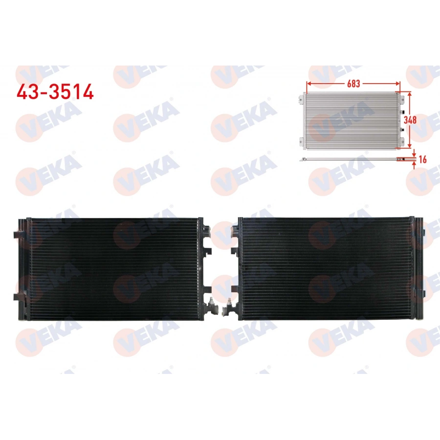 KLIMA RADYATORU RENAULT MEGANE III (KZ0/1) 1.5 DCI 2008-2010