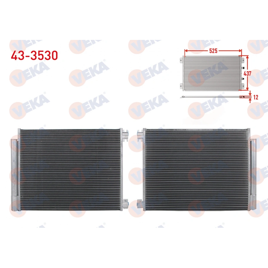 KLIMA RADYATORU RENAULT MEGANE IV 1.2-1.3 TCe 1.5 DCI 1.6-1.6 DCı 2016- 1.5 BlueDCI 2018- / TALISMAN 1.3 TCe - 1.5 DCI - 1.6 DCI 2015-