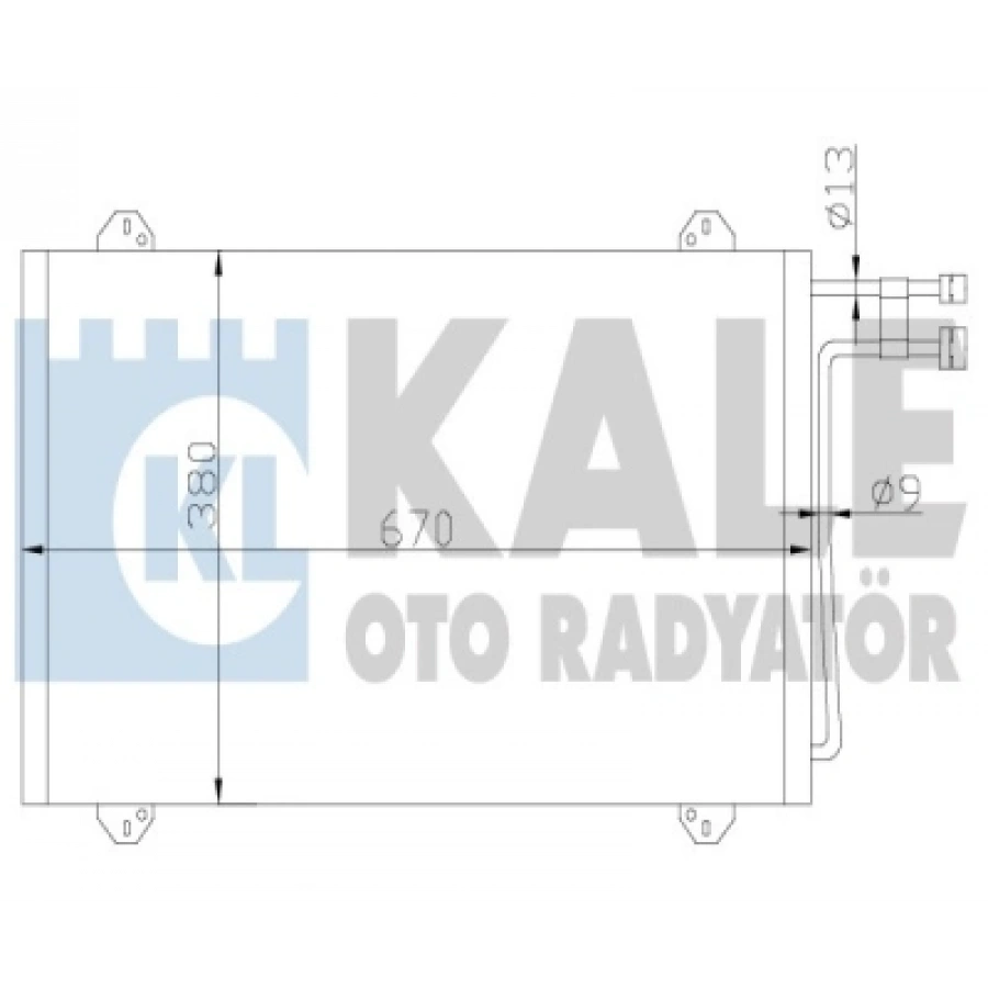KLIMA RADYATÖRÜ SPRINTER901-902-903-904 611-612 99-06