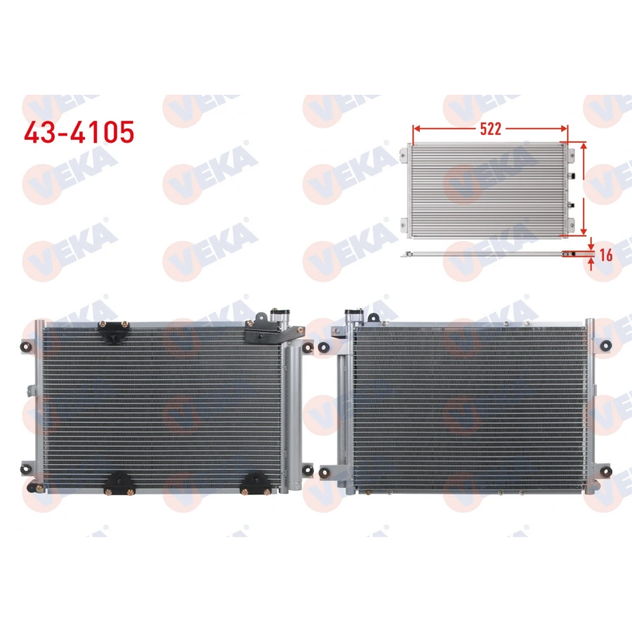 KLIMA RADYATORU SUZUKI GRAND VITARA I (FT, HT) 2.0i - 2.5 4x4 1998-2003
