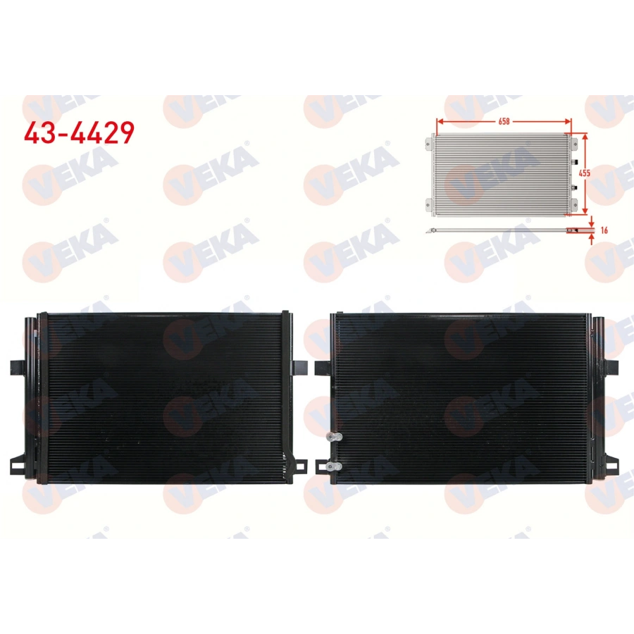 KLIMA RADYATORU VOLKSWAGEN AMAROK 2.0 TDI 2010-