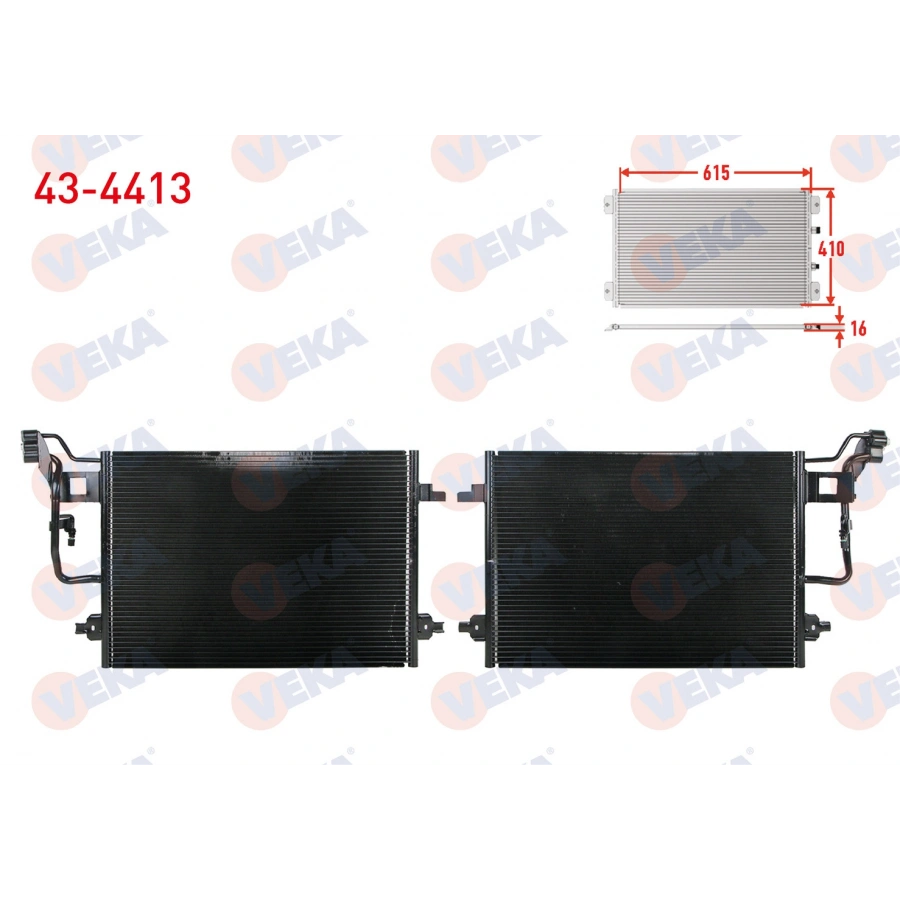 KLIMA RADYATORU VOLKSWAGEN PASSAT (3B3) 1.8 A-T/M-T 2000-2005