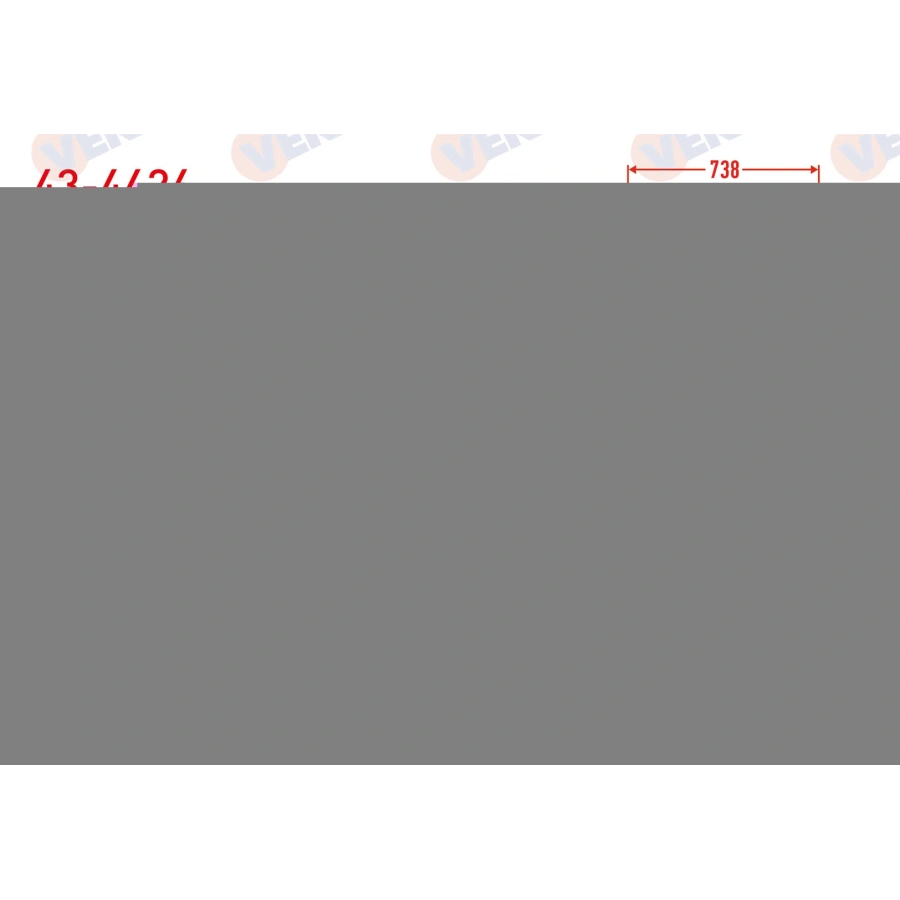 KLIMA RADYATORU VOLKSWAGEN TOUAREG (7LA,7L6,7L7) 3.2i V6 2002-2010