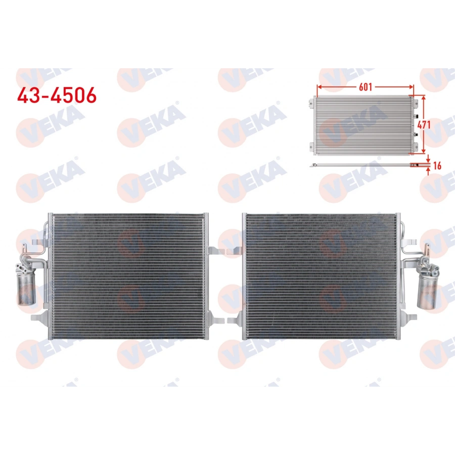 KLIMA RADYATORU VOLVO S60 II 2.0 2010-