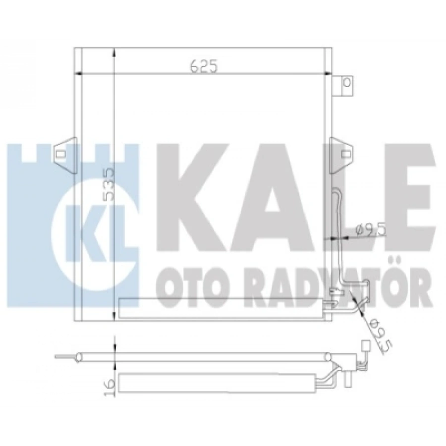KLIMA RADYATÖRÜ W164-251 M642-272-273 05-12