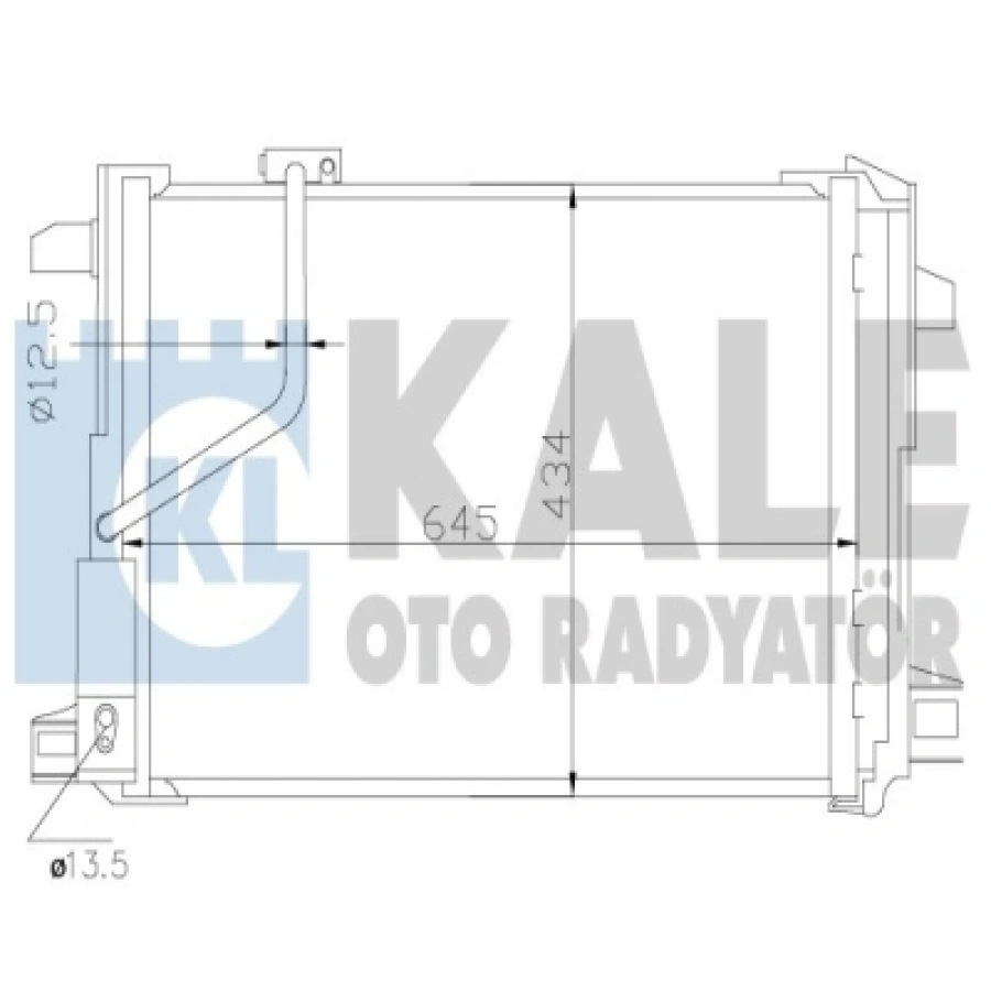KLIMA RADYATÖRÜ W204-207-212-218 M651-271-272-BM 07-