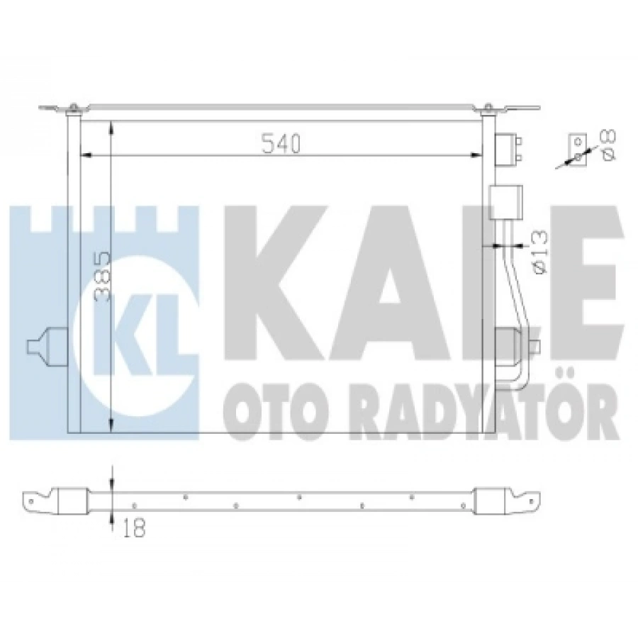 KLIMA RADYATÖRÜ XS7H 19710 BA/97BW19710BC MONDEO BM 96-