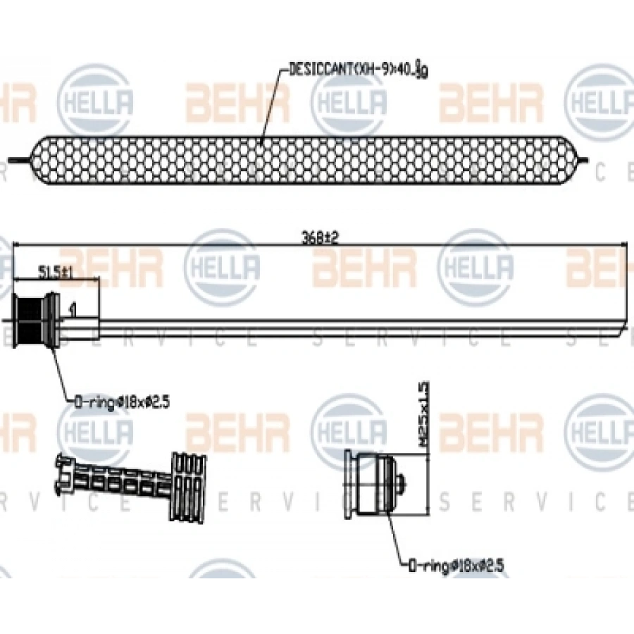 KLIMA TÜPÜ W204-207-212 07-