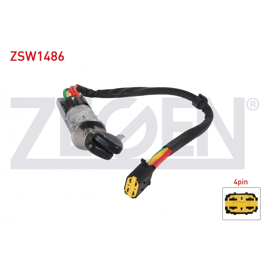 KONTAK ANAHTARI RENAULT CLIO II - CLIO SYMBOL 1998-2005/ DACIA LOGAN - SANDERO 2004-2013