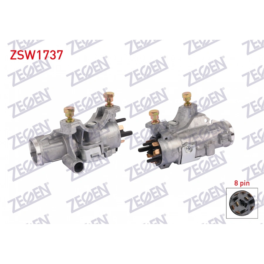 KONTAK GOVDESI 8 PIN AUDI A2, A3, A4, A6, A8 2001-2005