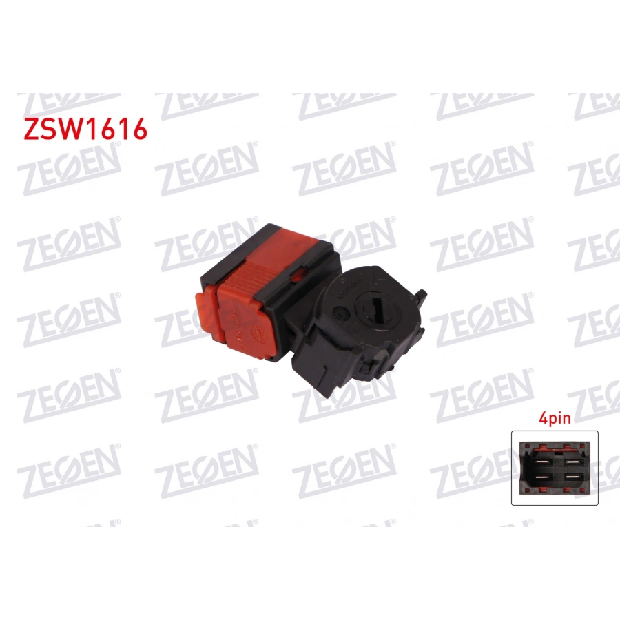 KONTAK TERMIGI 4 PIN RENAULT CLIO III 2005-2012/ KANGOO - FLUENCE - MASTER III 2008-/ DACIA LOGAN II - SANDERO II - DOKKER - LODGY 2012