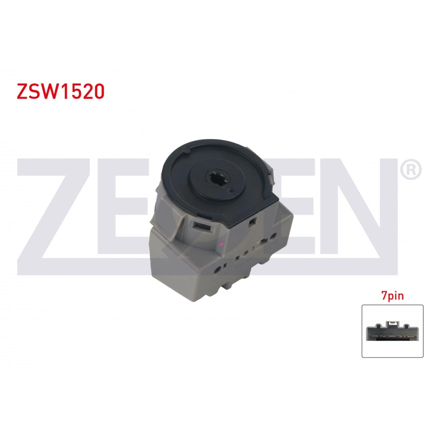 KONTAK TERMIGI 7 PIN FIESTA V 2001-/ B-MAX - CUSTOM - TRANSIT (V363) - (V362) 2012-/ FOCUS - FUSION - MONDEO III - TRANSIT (V184) 1998-/ C-MAX - GALAXY - S-MAX - TRANSIT (V347) 2007-