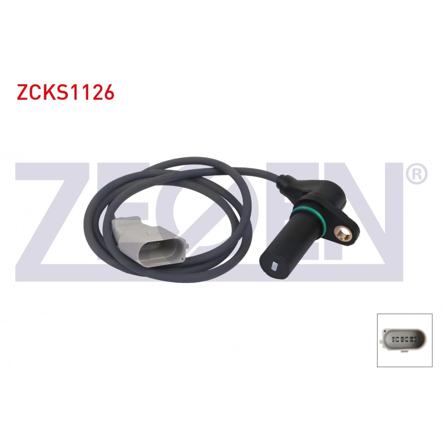 KRANK DEVIR SENSORU KABLOLU 1000 mm VW PASSAT B5.5 1.9 TDI 2000-2005 / AUDI A4 B5 1.9 TDI AJM 2000-2000 / A6 C5 1.9 TDI AFN, AVG 1997-2000 / SKODA SUPERB I 1.9 TDI AVF, AWX 2001-2008