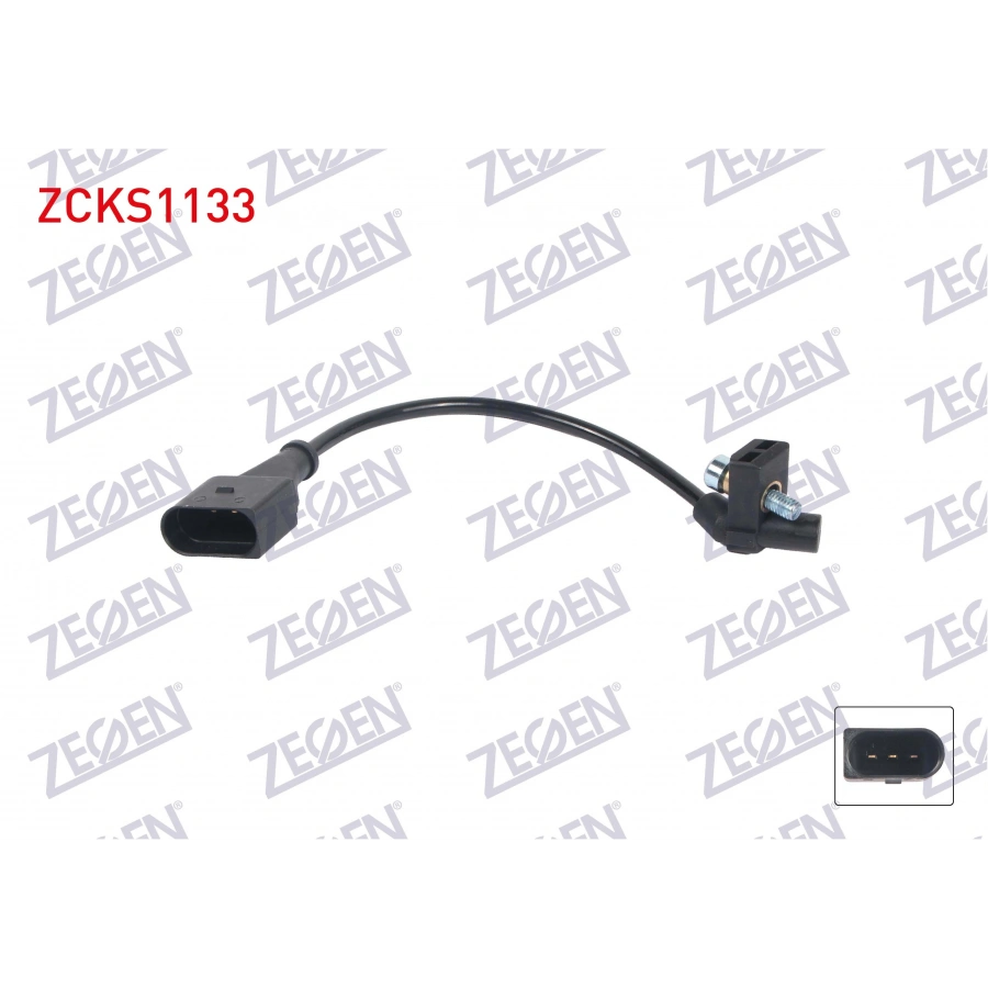 KRANK DEVIR SENSORU KABLOLU 250 mm VW PASSAT B6 2.0 FSI 2005-2010 / TOUAREG 3.0 V6 TDI 2004-2010 / AUDI A3 2.0 FSI 2003-2008 / SEAT ALTEA 2.0 FSI 2004-2009 / SKODA OCTAVIA II 2.0 FSI 2004-2008