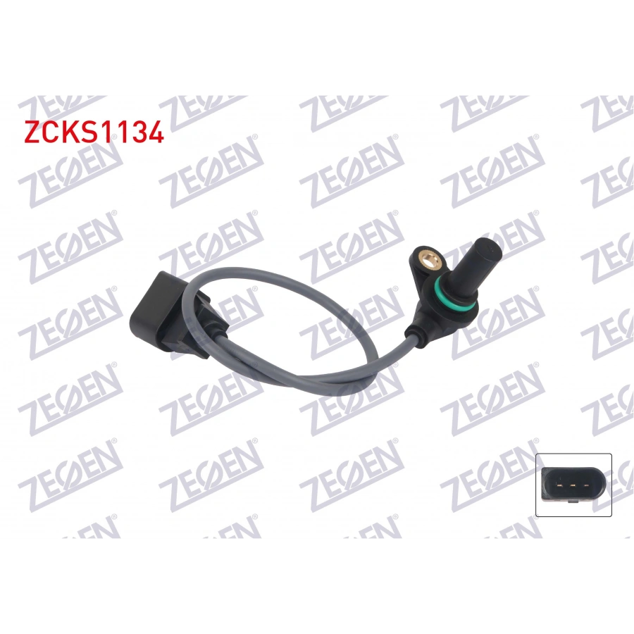 KRANK DEVIR SENSORU KABLOLU 355 mm VW BORA I 1.6 1998-2005 / GOLF IV 1.8 1997-2005 / AUDI A3 1.6 AKL, APF, AEH 1996-2003 / SEAT LEON 1.6 APF, AKL, AEH 1999-2006 / SKODA OCTAVIA I 1.6 AEE 1996-2004