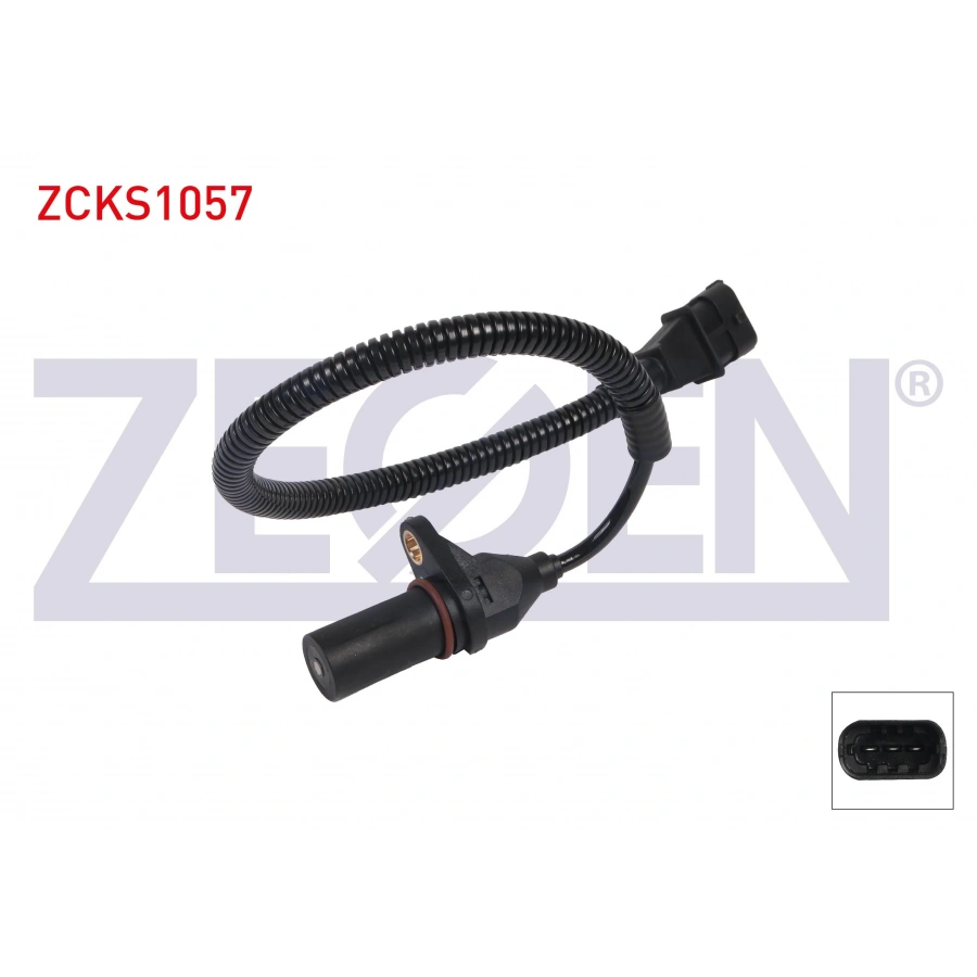 KRANK DEVIR SENSORU KABLOLU 435 mm HYUNDAI ACCENT II 1.5 CRDI D3EA, D3DA 2002-2005 / GETZ 1.5 CRDI D3EA 2003-2005 / TUCSON 2.0 CRDI D4EA 2004-2010 / KIA SPORTAGE II 2.0 CRDI D4EA 2005-