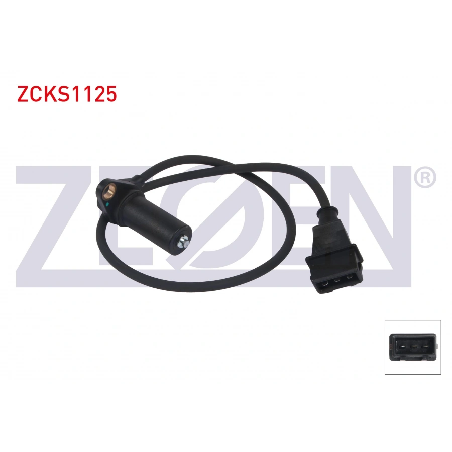 KRANK DEVIR SENSORU KABLOLU 525 mm VW CADDY II MPV 1.9 TDI 1996-2004 / AUDI A4 B5 1.9 TDI AVG, AFN 1996-2000 / A6 C5 1.9 TDI AFN, AVG 1997-2000 / SEAT CORDOBA 1.9 TDI ALH, AGR, AHU, 1Z 1996-2002