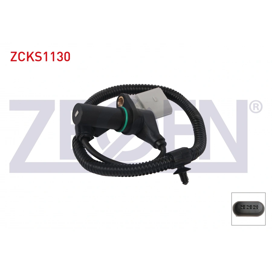 KRANK DEVIR SENSORU KABLOLU 530 mm VOLKSWAGEN SHARAN 1.9 TDI 2002-2010 / SEAT ALHAMBRA 1.9 TDI ASZ 2002-2008 / SKODA FABIA I 1.9 TDI RS BLT, ASZ 2003-2008