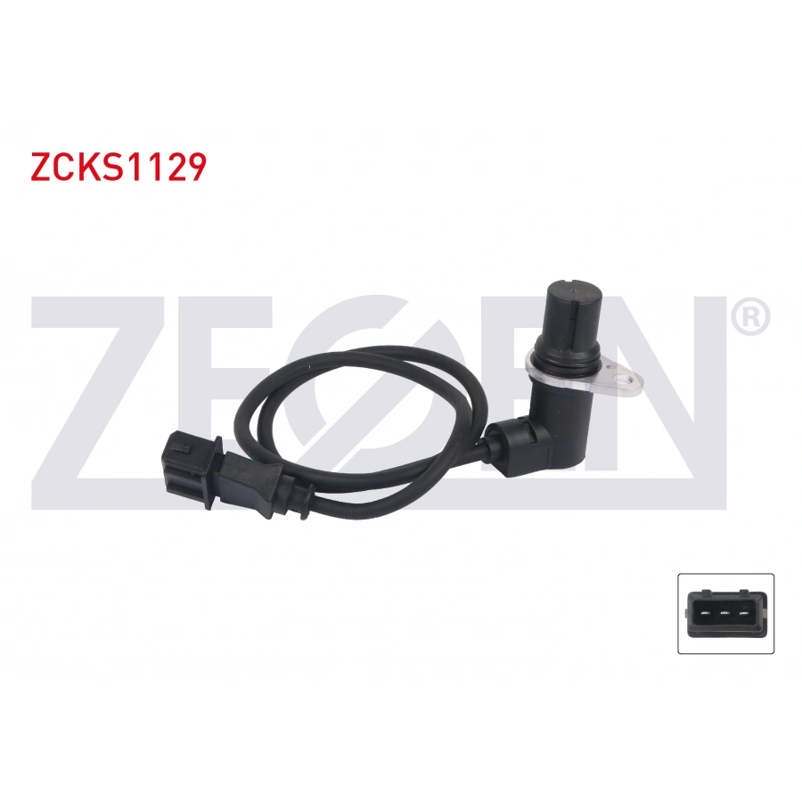 KRANK DEVIR SENSORU KABLOLU 585 mm VOLKSWAGEN GOLF III 1.6 1995-1997 / PASSAT B3/B4 1.6 1994-1996 / SEAT TOLEDO I 1.6 I AFT 1996-1999