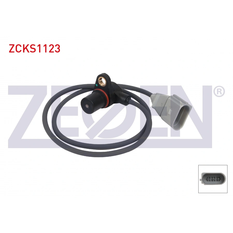 KRANK DEVIR SENSORU KABLOLU 750 mm AUDI A4 B5 1.8 T AWT, APU, ANB, ARK, AEB 1995-2000 / SEAT EXEO 1.6 ALZ 2009-2010