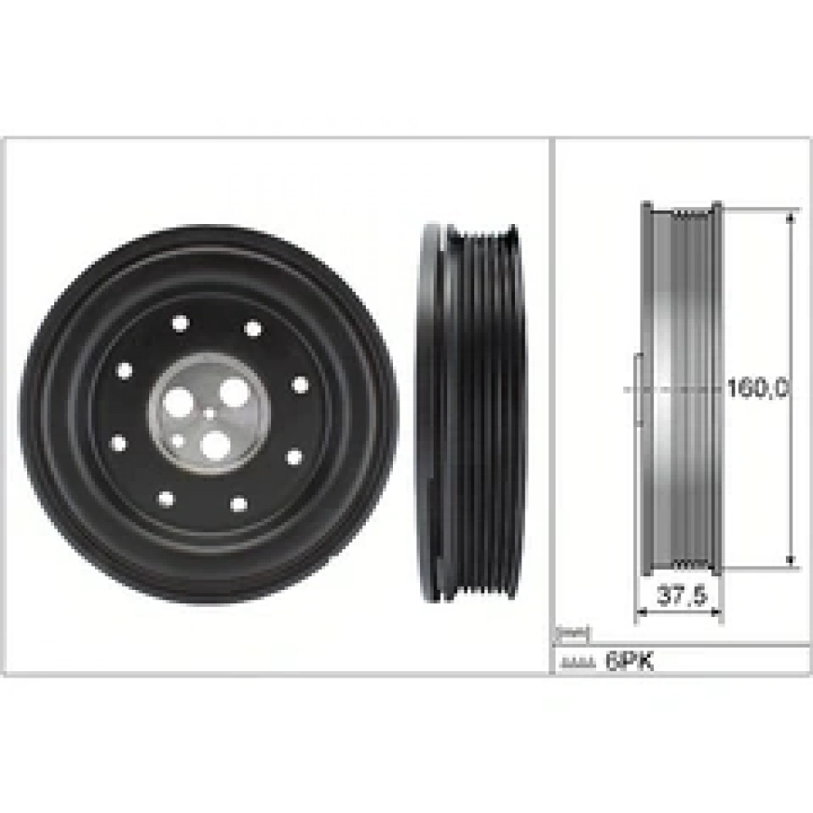 KRANK KASNAGI 125 PS Ö.ÇEKER TRANSIT V-184/MONDEO 2.0 DI/TDCI 01-06