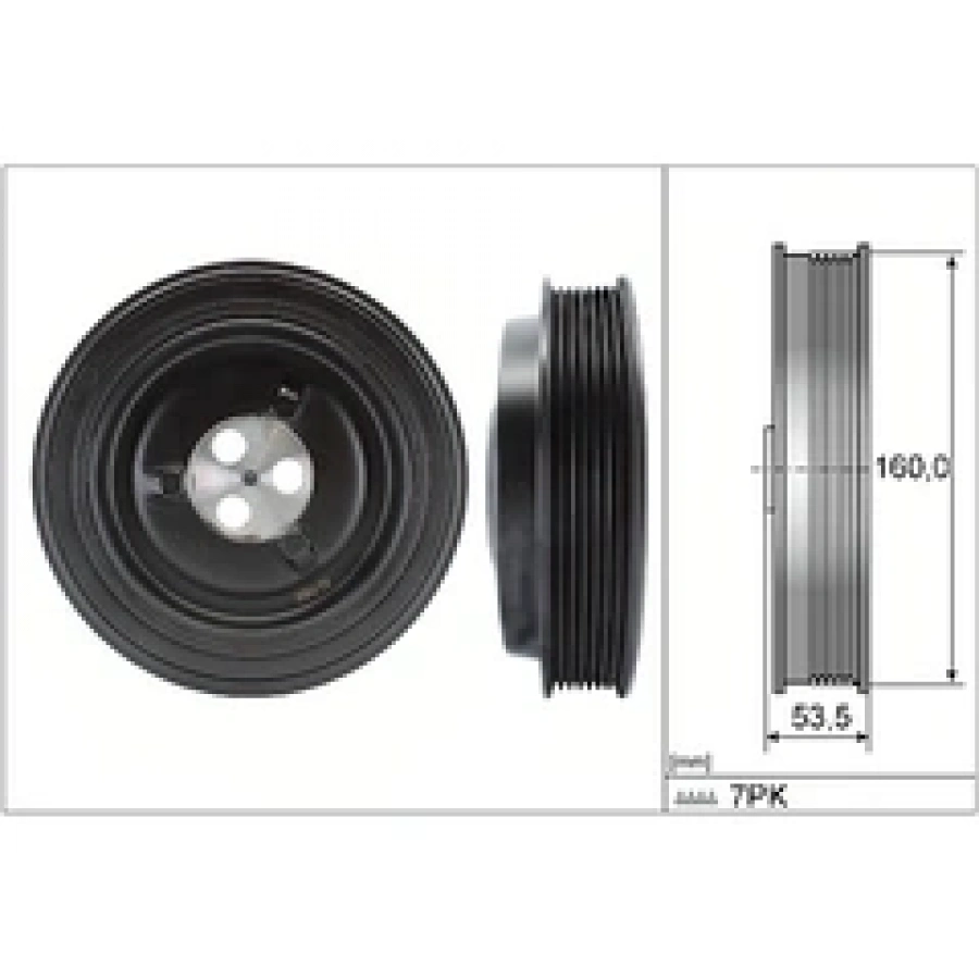KRANK KASNAGI ARKA ÇEKER 6C1Q & EA TRANSIT V-347/V-363 2.2/2.4 TDCI 06-