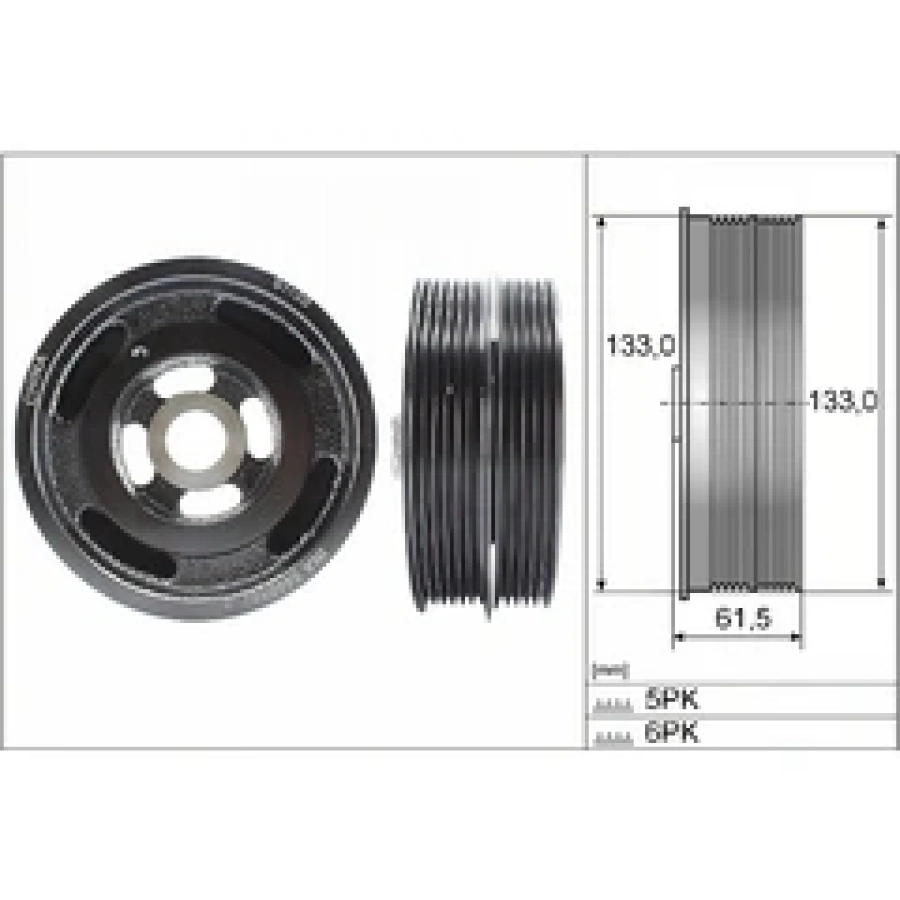 KRANK KASNAGI BENZINLI FOCUS 1.6 ZETEC 04-