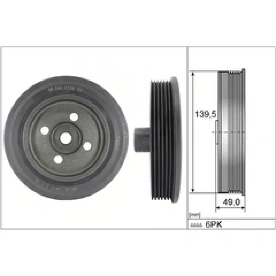 KRANK KASNAGI FOCUS/CONNECT 1.8 DI/TDCI 02-