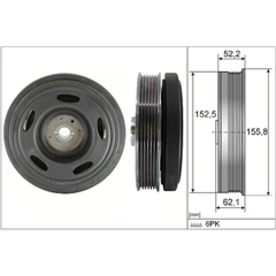 KRANK KASNAGI RENAULT/NISSAN/MERCEDES 1.3 DIG-T 18-