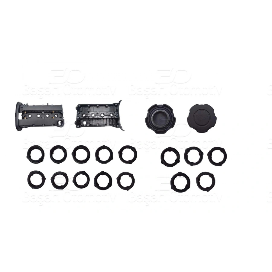 KULBUTOR KAPAGI PLASTIK (CONTA+KAPAK) CHEVROLET LACETTI J200 1.4 16V 1.6 AVEO T200-T250 1.4 16V 95HP KALOS T200 1.4 16V 03 >