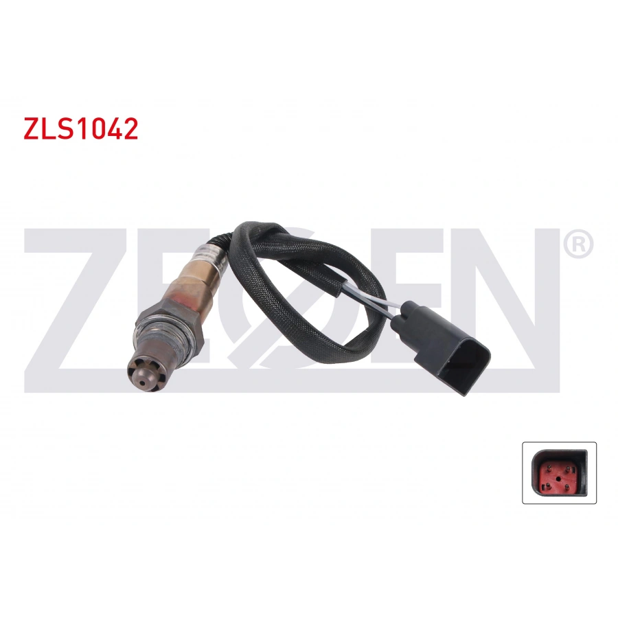 LAMBDA (OKSIJEN) SENSORU 400 mm FORD FIESTA IV 1.25i - 1.4i 16v (DHA-DHB-DHC-DHD-DHE-DHF-DHG-FHA-FHE) 1996-2002/ SCORPIO II 2.0 - 2.3 (NSD-Y5A) 1994-1998