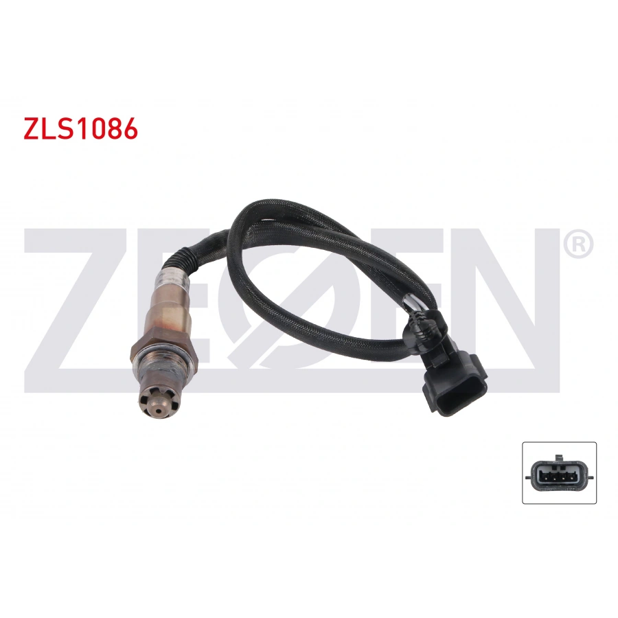 LAMBDA (OKSIJEN) SENSORU 500 mm RENAULT CLIO III 1.6i 16v (K4M800-801) 2005-2012/ LAGUNA III 1.6i 16v (K4M824) 2007-/ MEGANE II - SCENIC II 1.6 16v - 2.0 (K4M760-761-812-813) - (F4R770) 2002-2008