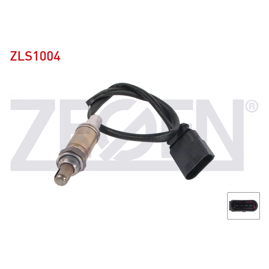 LAMBDA (OKSIJEN) SENSORU 500 mm VOLKSWAGEN GOLF IV 1.6i (AKL-AEH) 1997-2005/ AUDI A3 1.6 (AKL-AEH) 1996-2003/ SKODA OCTAVIA 1.6i (AKL-AEH) 1996-2004