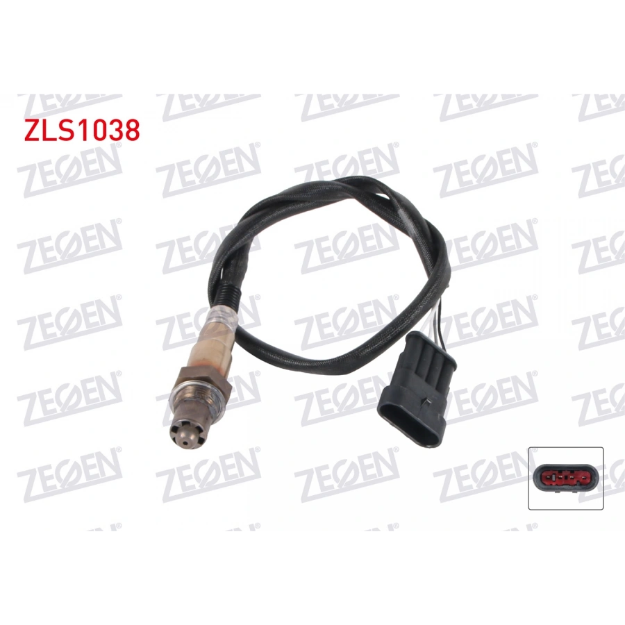 LAMBDA (OKSIJEN) SENSORU 600 mm FIAT BRAVO - MAREA 2.0i 20v HGT (182 B7.000) 1995-2007/ PALIO - STILO 1.6i 16v (182 B6.000) 1996-2005/ ALFA ROMEO 156 - GT 2.0 JTS (937 A1.000) 1997-2005