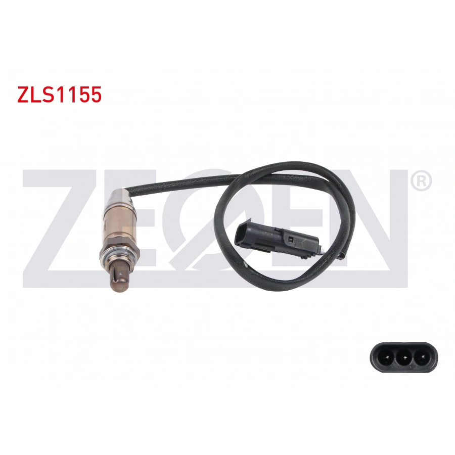 LAMBDA (OKSIJEN) SENSORU 690 mm RENAULT CLIO I 1.2 - 1.4 (E7F700-708-750-E7J601-718) 1990-1998/ R19 1.4 (E7J742-E6J700) 1988-2000/ TWINGO 1.2 (D7F700-1-2-3-4) 1993-2007