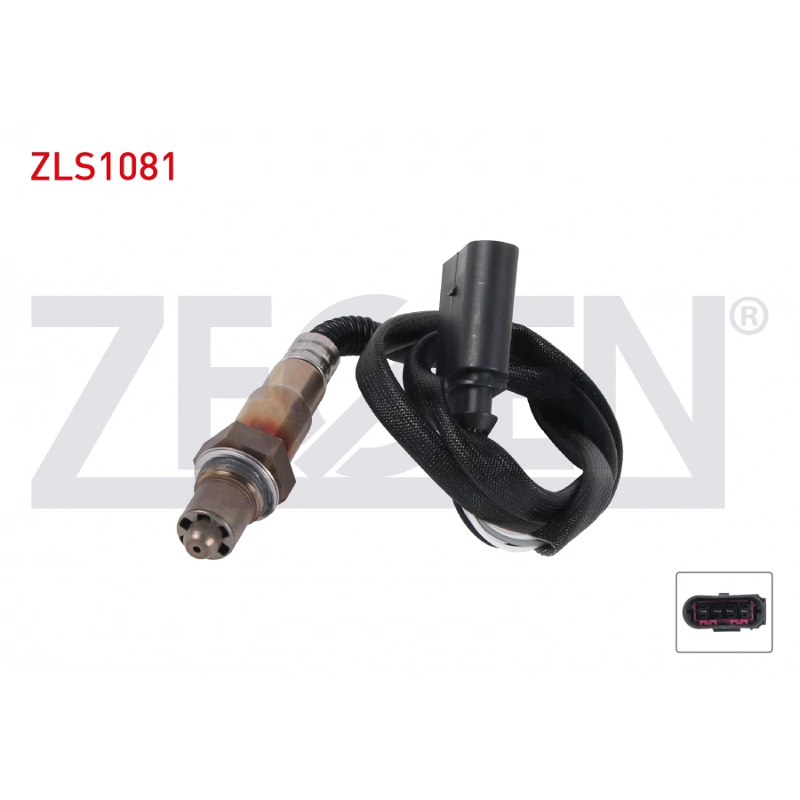 LAMBDA (OKSIJEN) SENSORU 750 mm VOLKSWAGEN GOLF IV - BORA 1.6i - 1.8 T (AEH-AKL-APF-AGU) 1997-2005/ PASSAT 1.8 T (AEB-ANB-APU) 1996-2000/ A3 1.8 T (AJQ) 1996-2003/ SEAT LEON 1.6 (BFQ) 1999-2006
