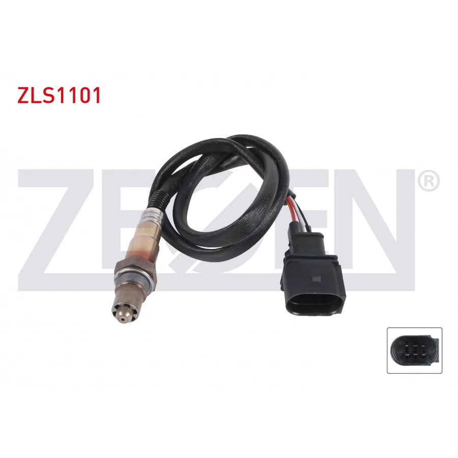 LAMBDA (OKSIJEN) SENSORU 780 mm VOLKSWAGEN GOLF IV - BORA 1.6i (BAD) 1997-2005/ GOLF V 1.4i (BCA) 2003-2009/ SKODA FABIA 1.4 (AZE-AZF-AME-AQW-ATZ) 1999-2007