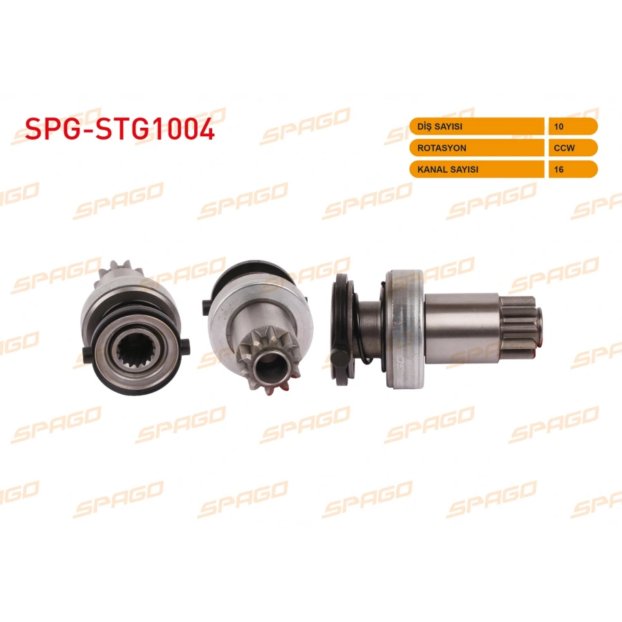 MARS DISLISI 10 DIS CCW 16 KANAL VOLKSWAGEN PASSAT 1.8 1990-1996 / AUDI A3 1.8 1996-2003