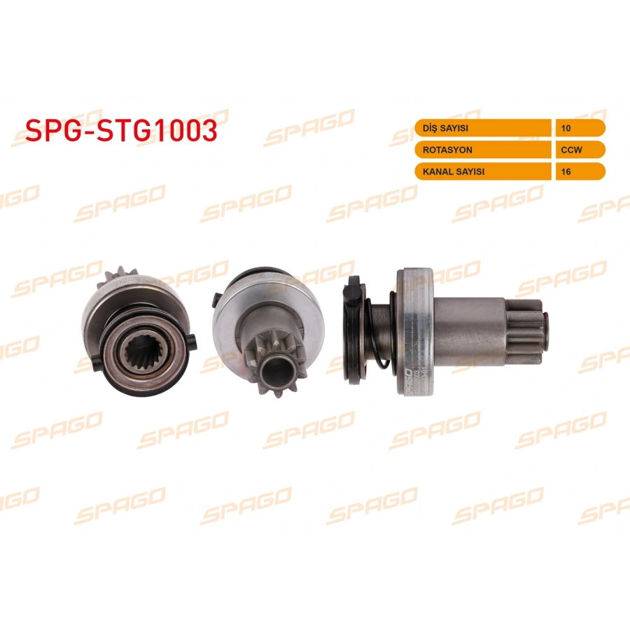 MARS DISLISI 10 DIS CCW 16 KANAL VOLKSWAGEN TRANSPORTER T4 2.5 D 1995-2003 / BORA (1J2) 1.9 TDI 1998-2005 / GOLF III 1.9 TDI 1991-1999