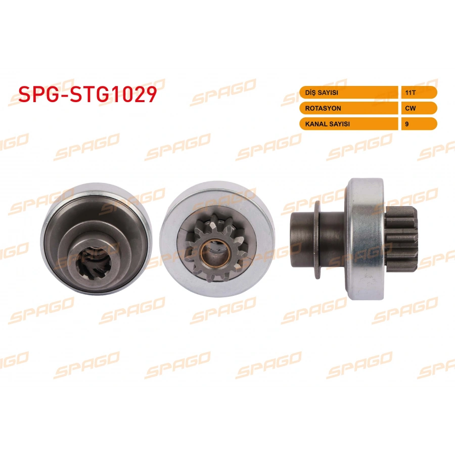 MARS MOTORU 12V 2KW 11 DIS CW (STR5200K) KANGOO - MEGANE I - TRAFIC I (1.9 dCi ARACLAR ICIN)