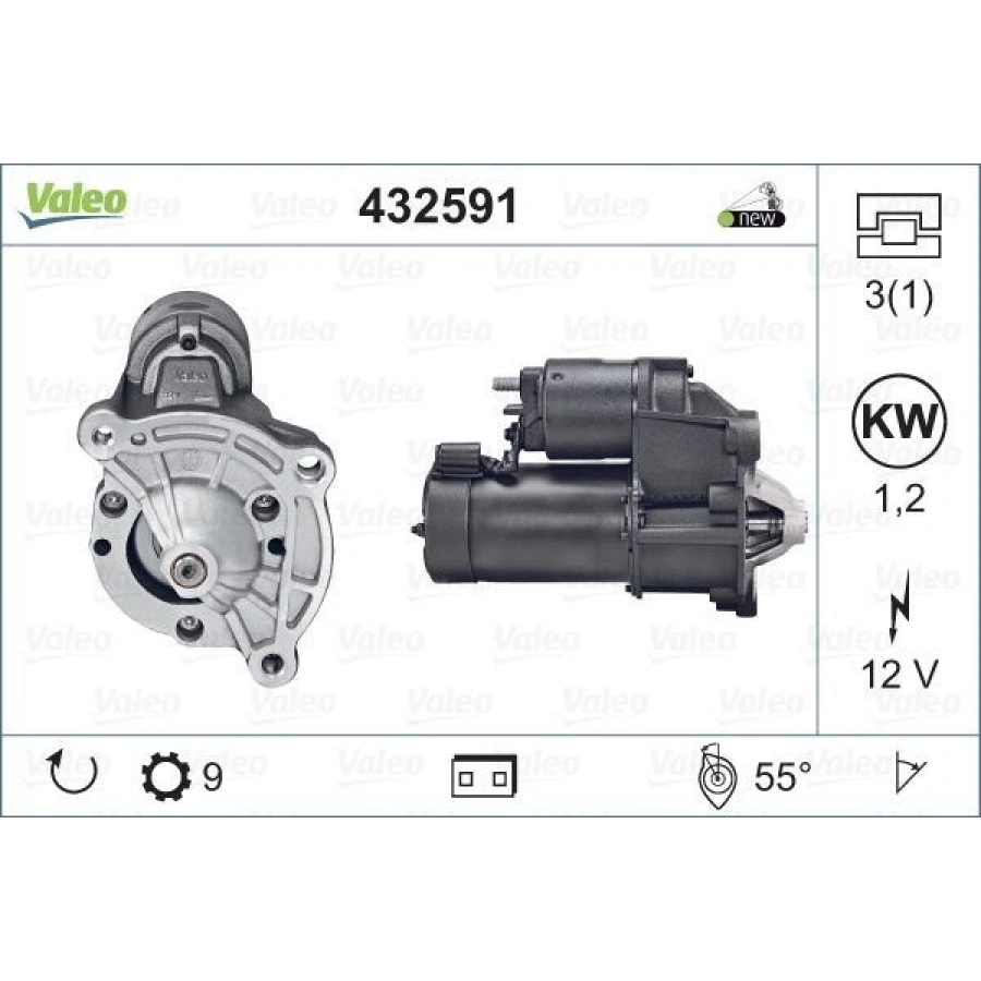 MARŞ MOTORU 12V 8 DİŞ 107 1.0 05 C.1.0 05 AYGO 1.0 05